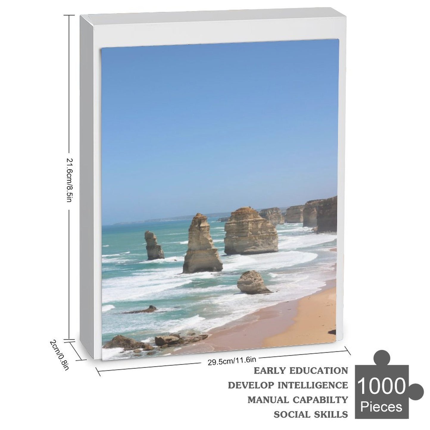 The Twelve Apostles, Victoria - 1000-Piece Jigsaw Puzzle