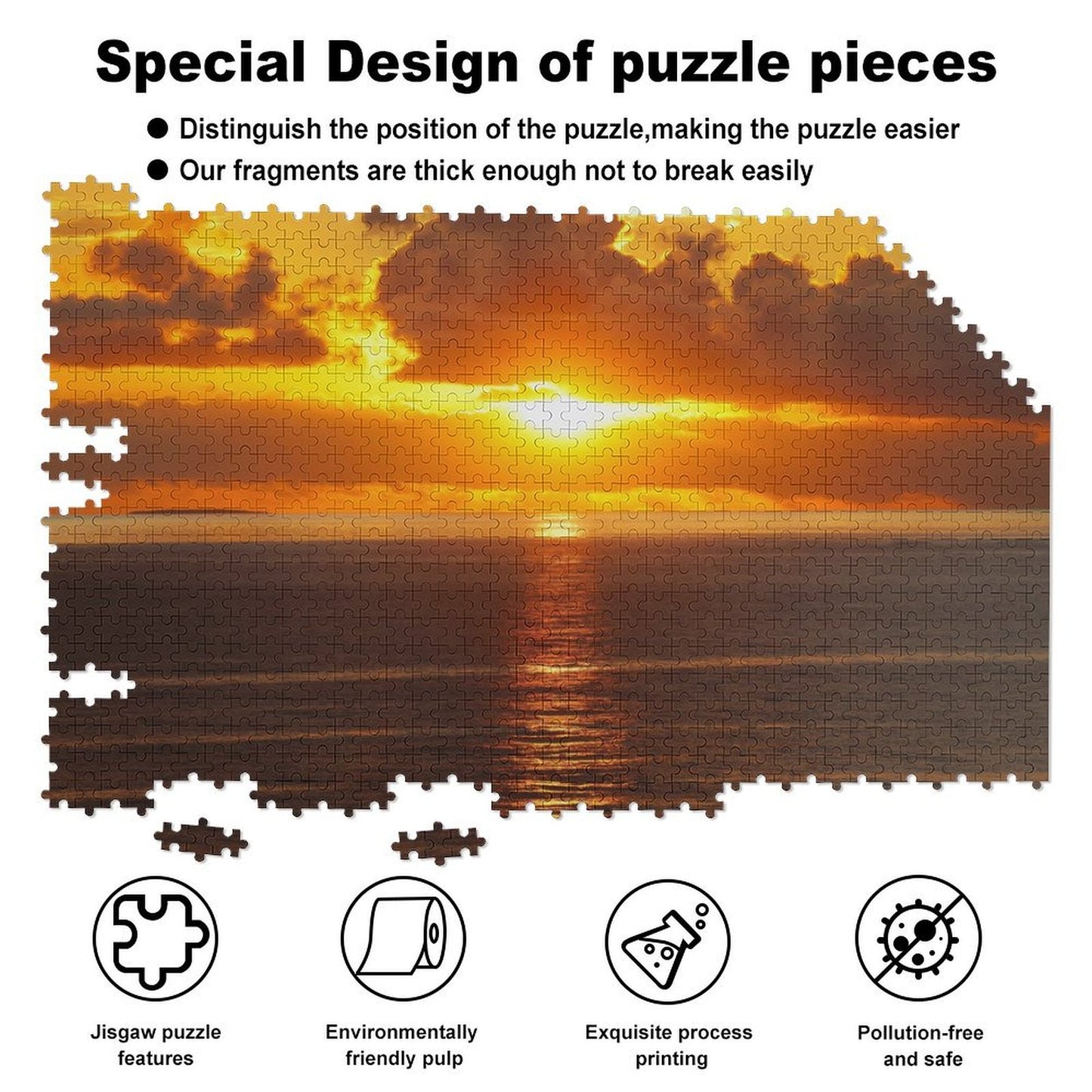 Naukacuvu sunset - 1000-Piece Jigsaw Puzzle