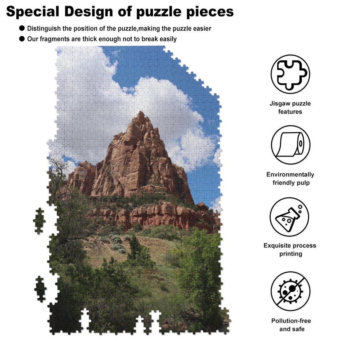 Zion National Park - 1000-Piece Jigsaw Puzzle