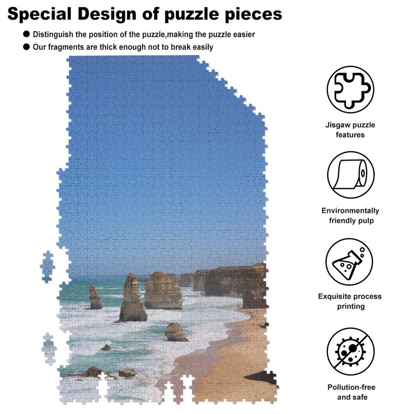 The Twelve Apostles - 1000-Piece Jigsaw Puzzle