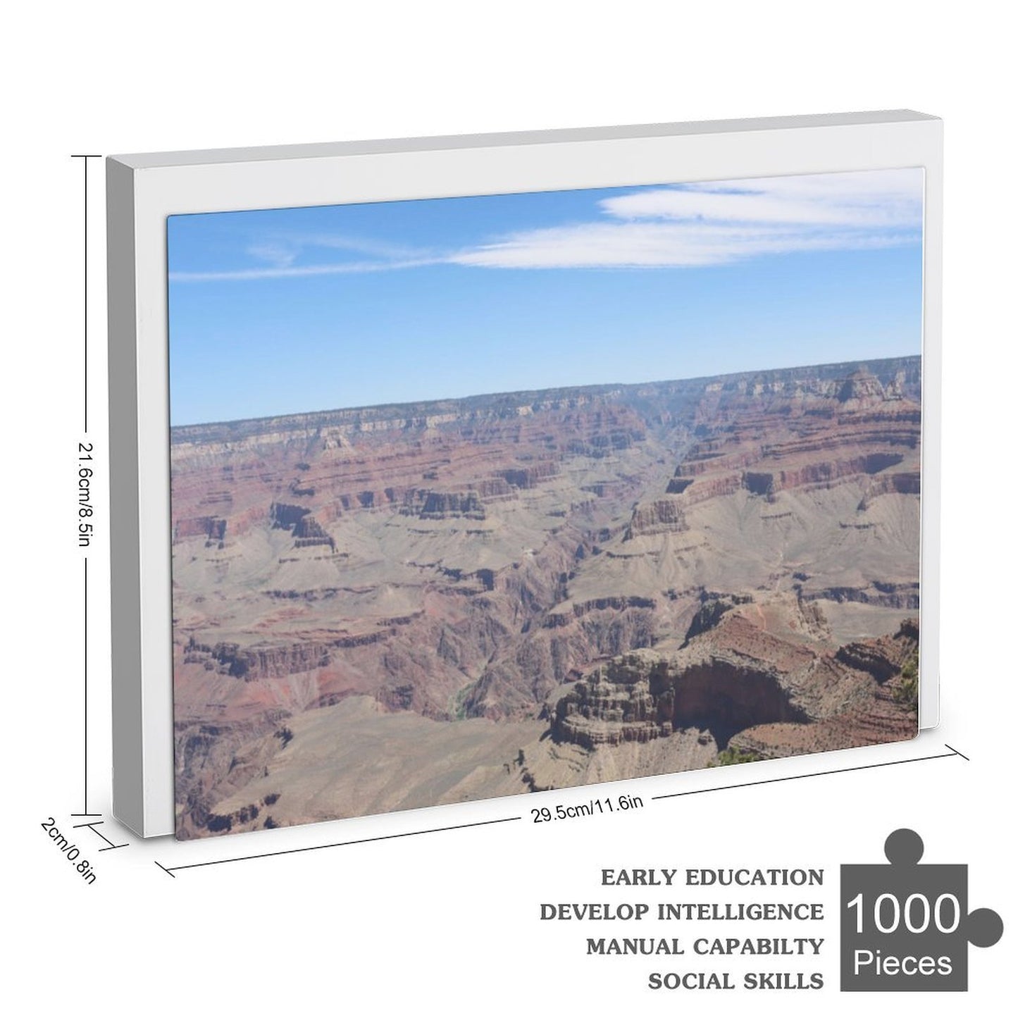 Grand Canyon National Park, America - 1000-Piece Jigsaw Puzzle
