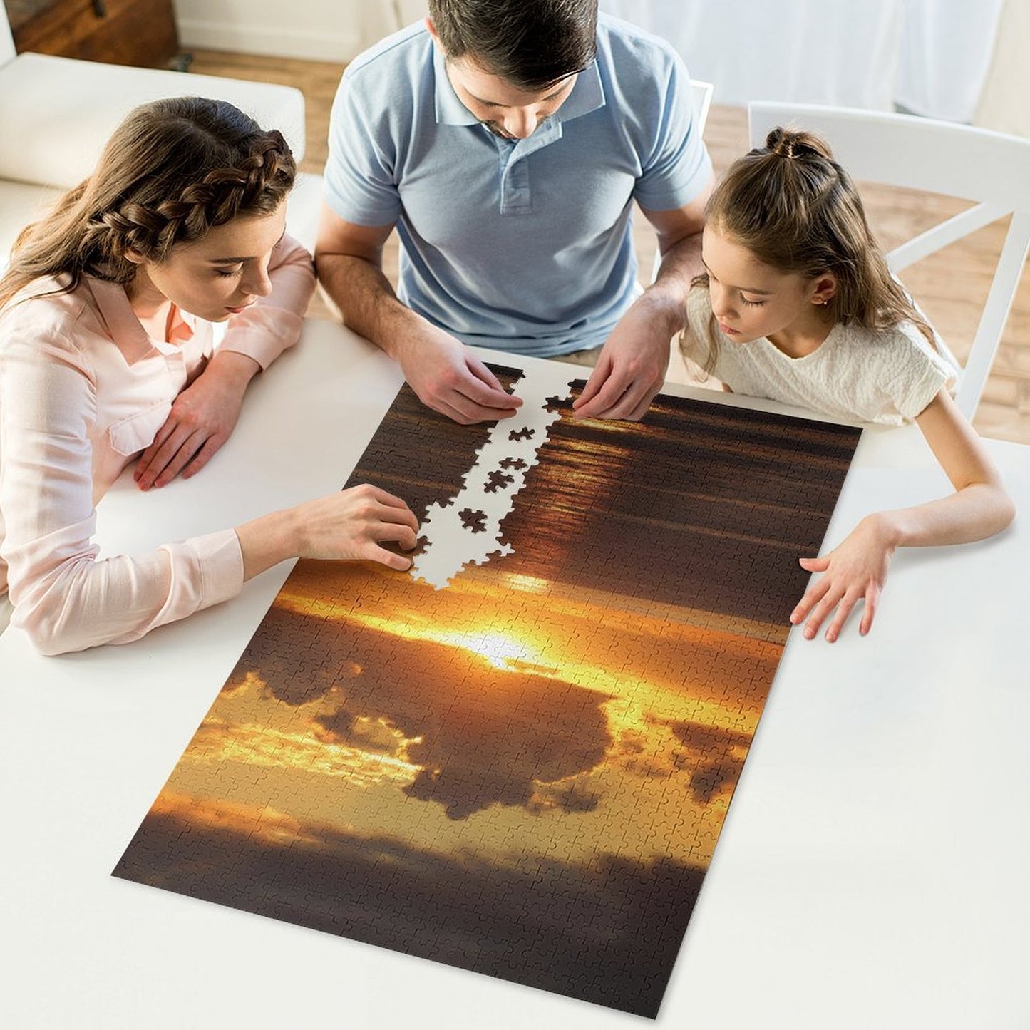 Fijian sunset - 1000-Piece Jigsaw Puzzle