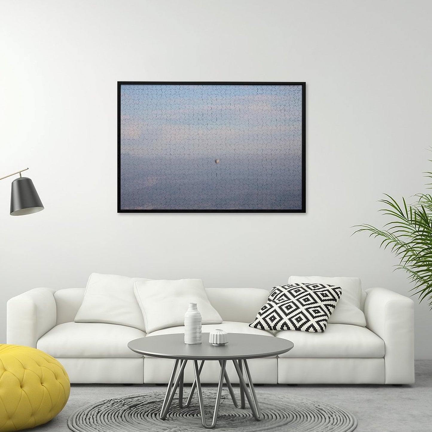 Balloon over the mountains - 1000-Piece Jigsaw Puzzle