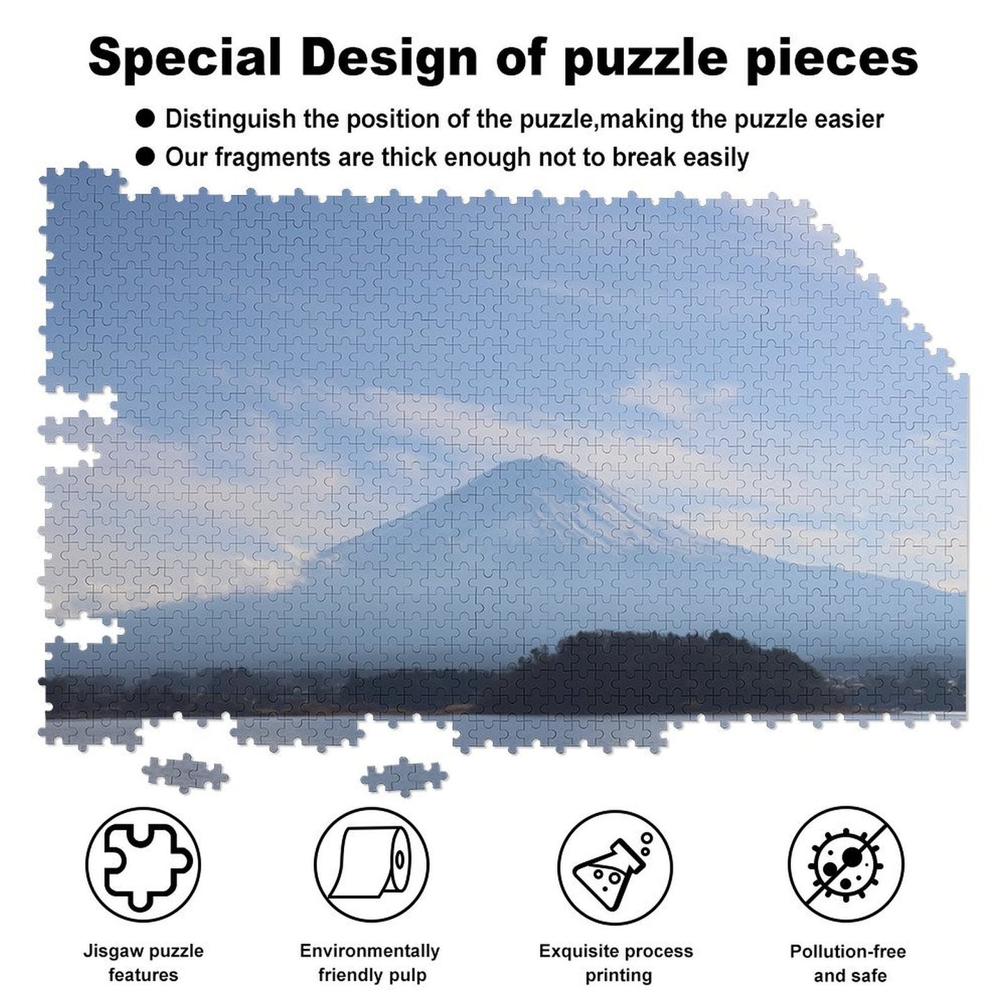 Mount Fuji, Japan - 1000-Piece Jigsaw Puzzle