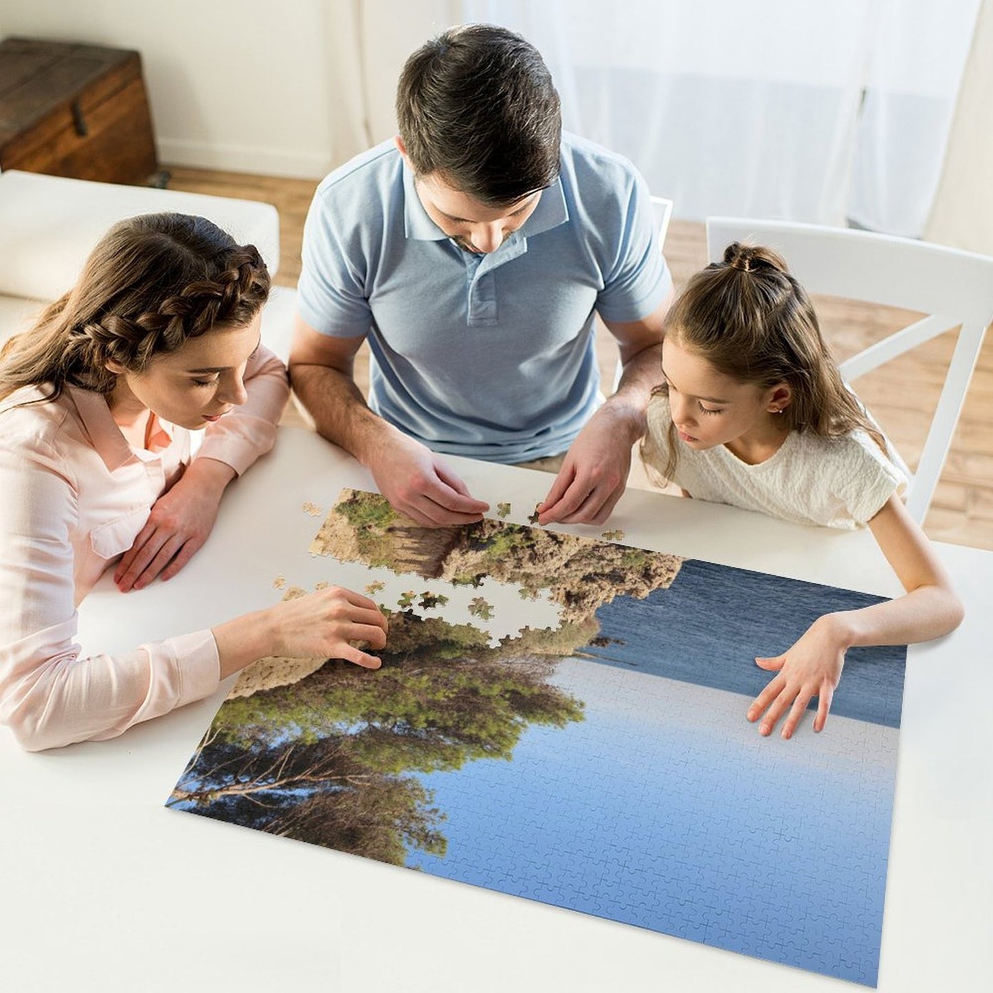 Sentier du Littoral, Antibes - 1000-Piece Jigsaw Puzzle
