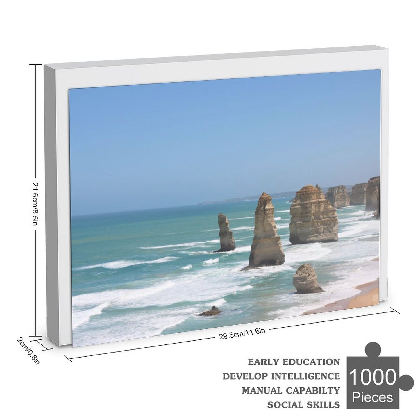 The Twelve Apostles, Great Ocean Road - 1000-Piece Jigsaw Puzzle