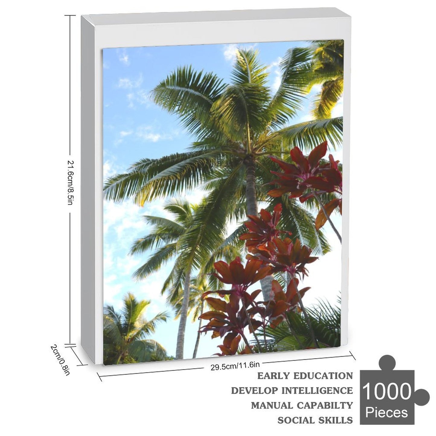 Tropical plants - 1000-Piece Jigsaw Puzzle