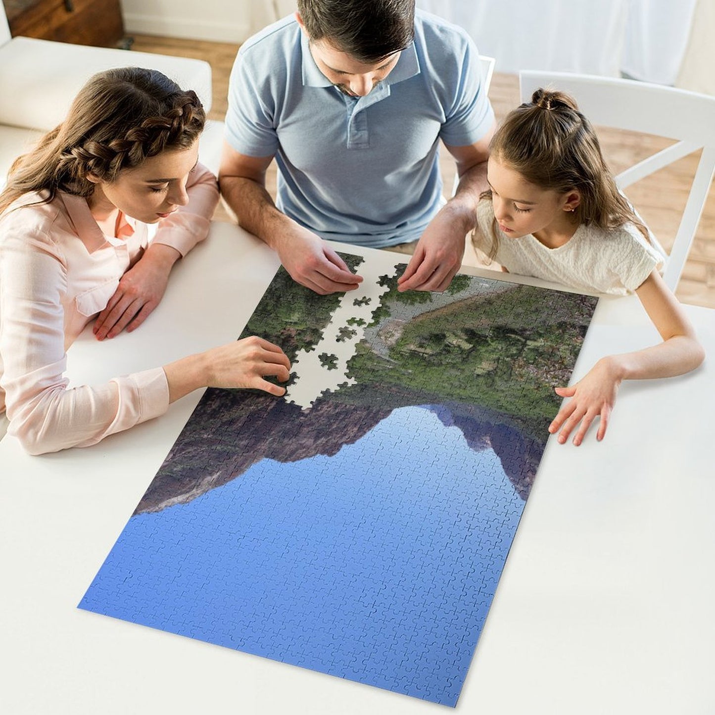 Zion National Park river - 1000-Piece Jigsaw Puzzle