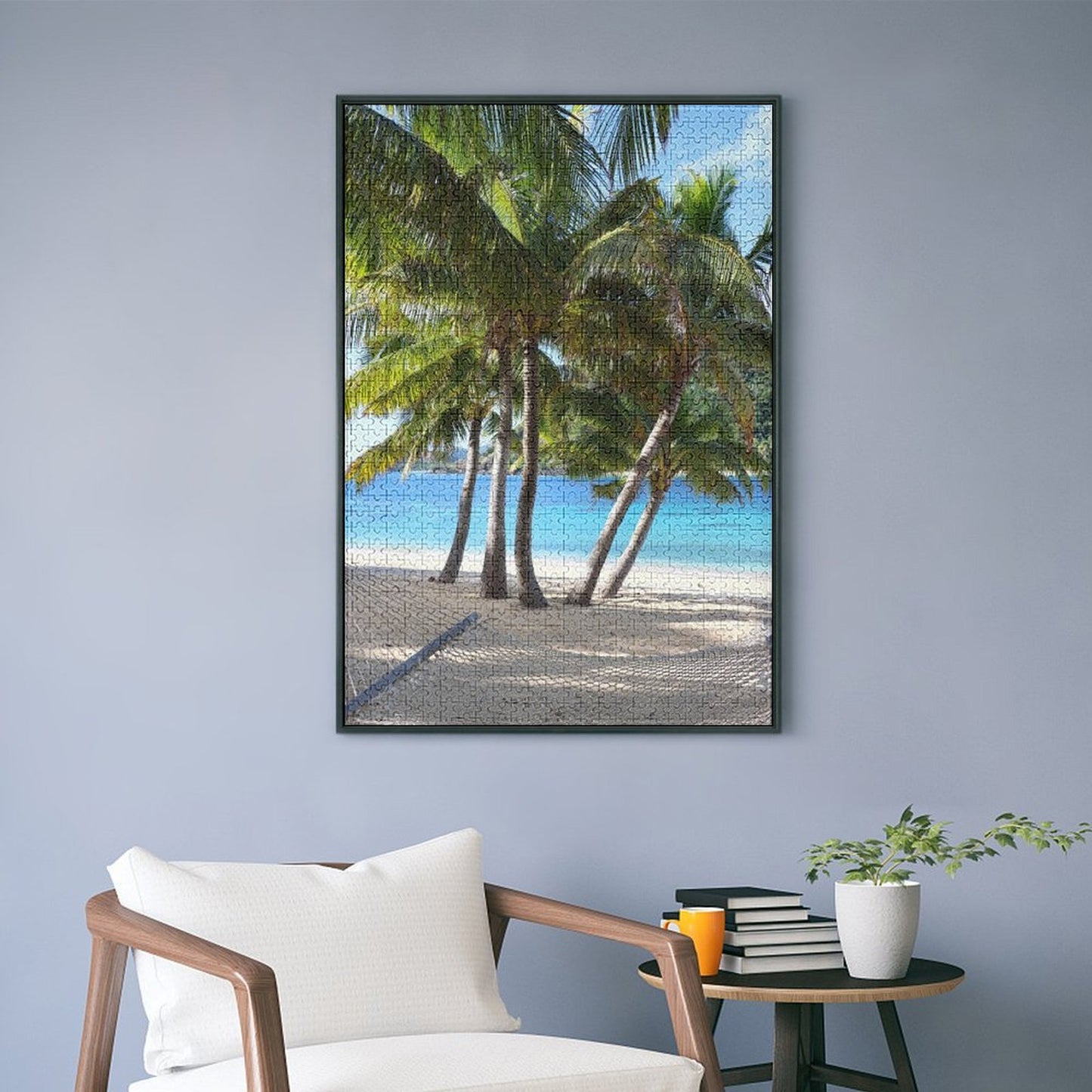 Tropical escape, Naukacuvu Island - 1000-Piece Jigsaw Puzzle