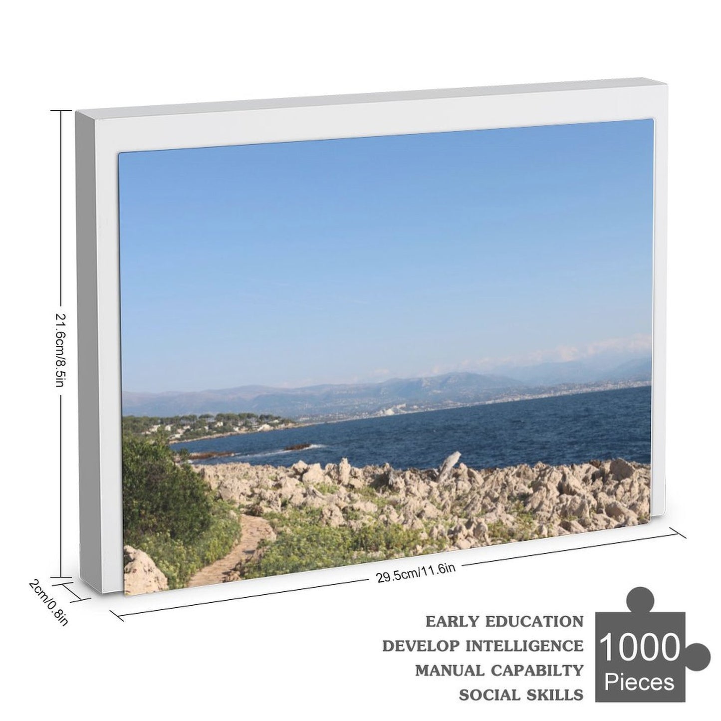 South of France - 1000-Piece Jigsaw Puzzle