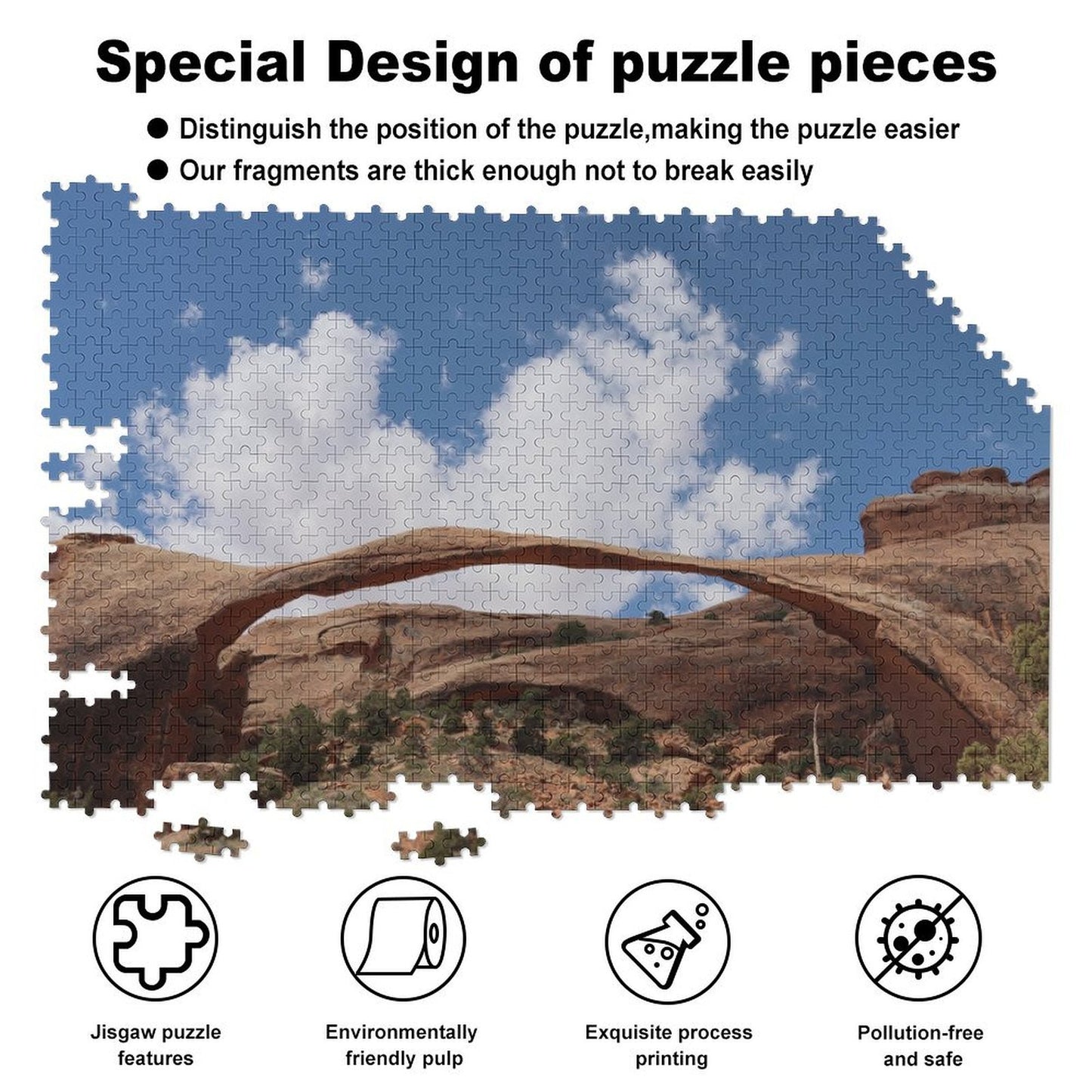 Landscape Arch - 1000-Piece Jigsaw Puzzle