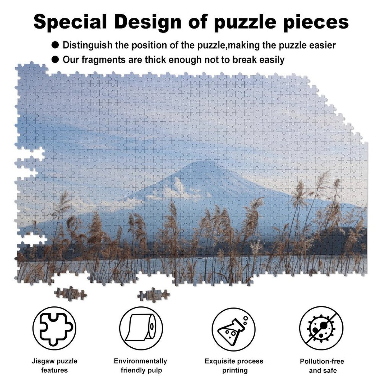 Lake Kawaguchiko - 1000-Piece Jigsaw Puzzle