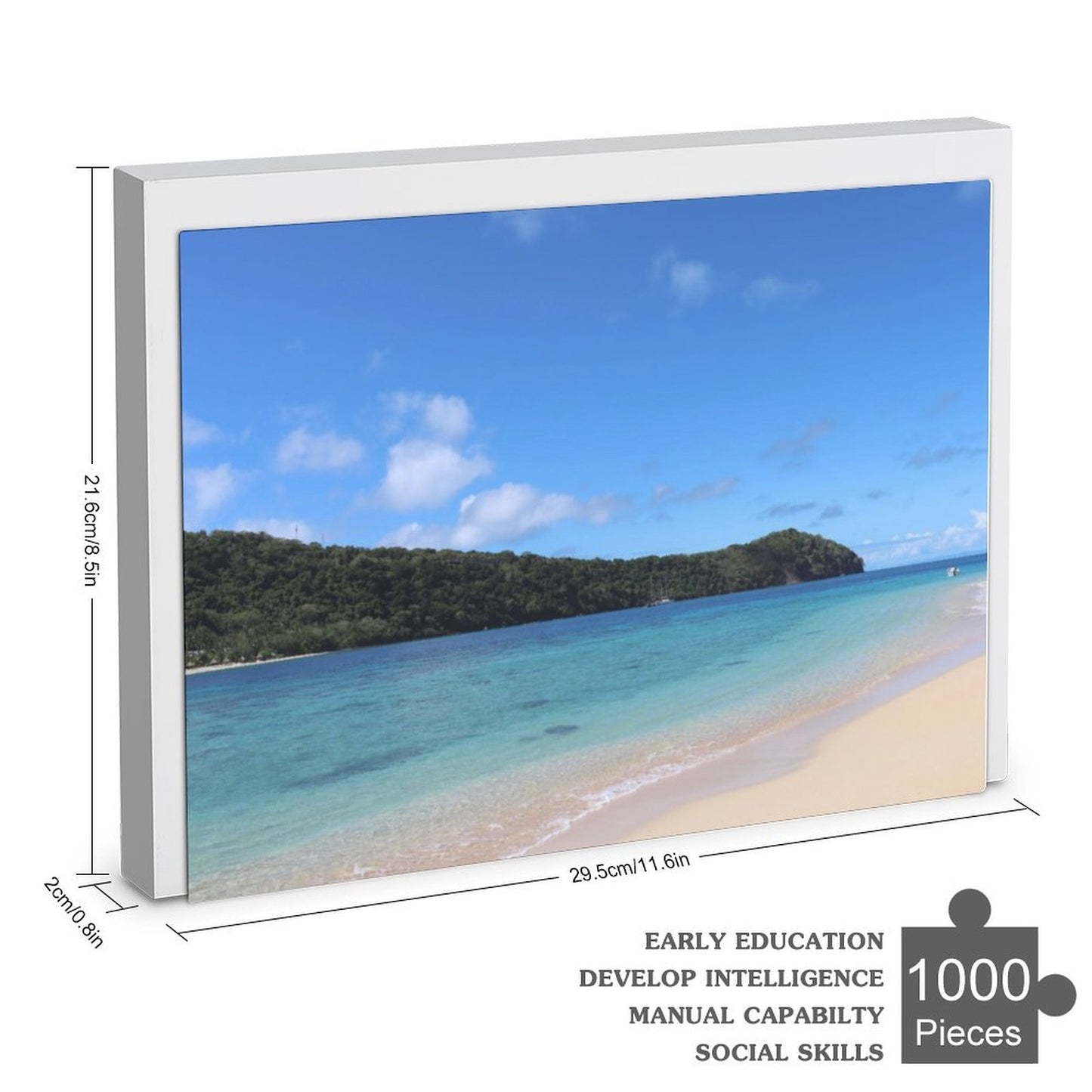 Fijian beach 1000-Piece Jigsaw Puzzle