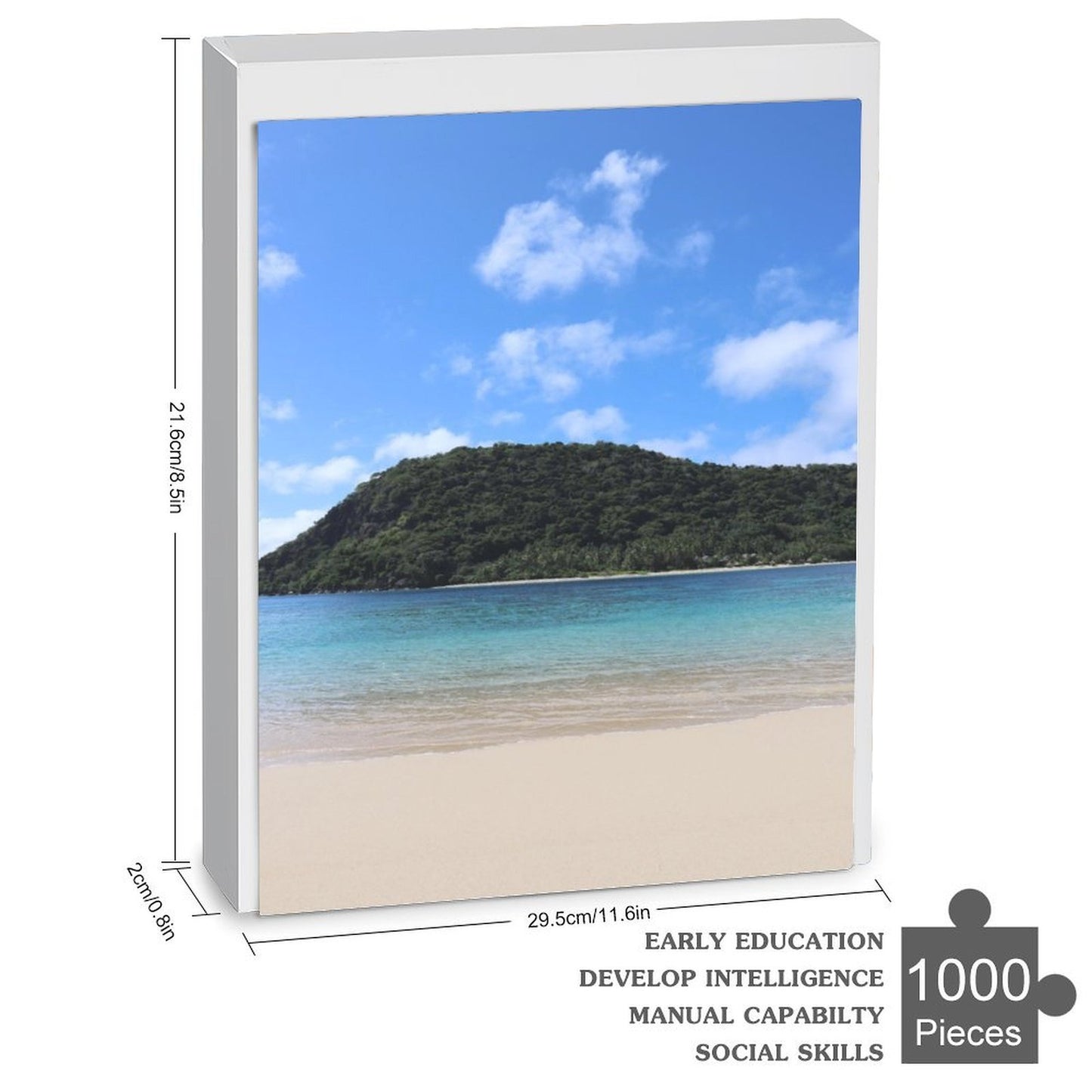 Fiji beach - 1000-Piece Jigsaw Puzzle