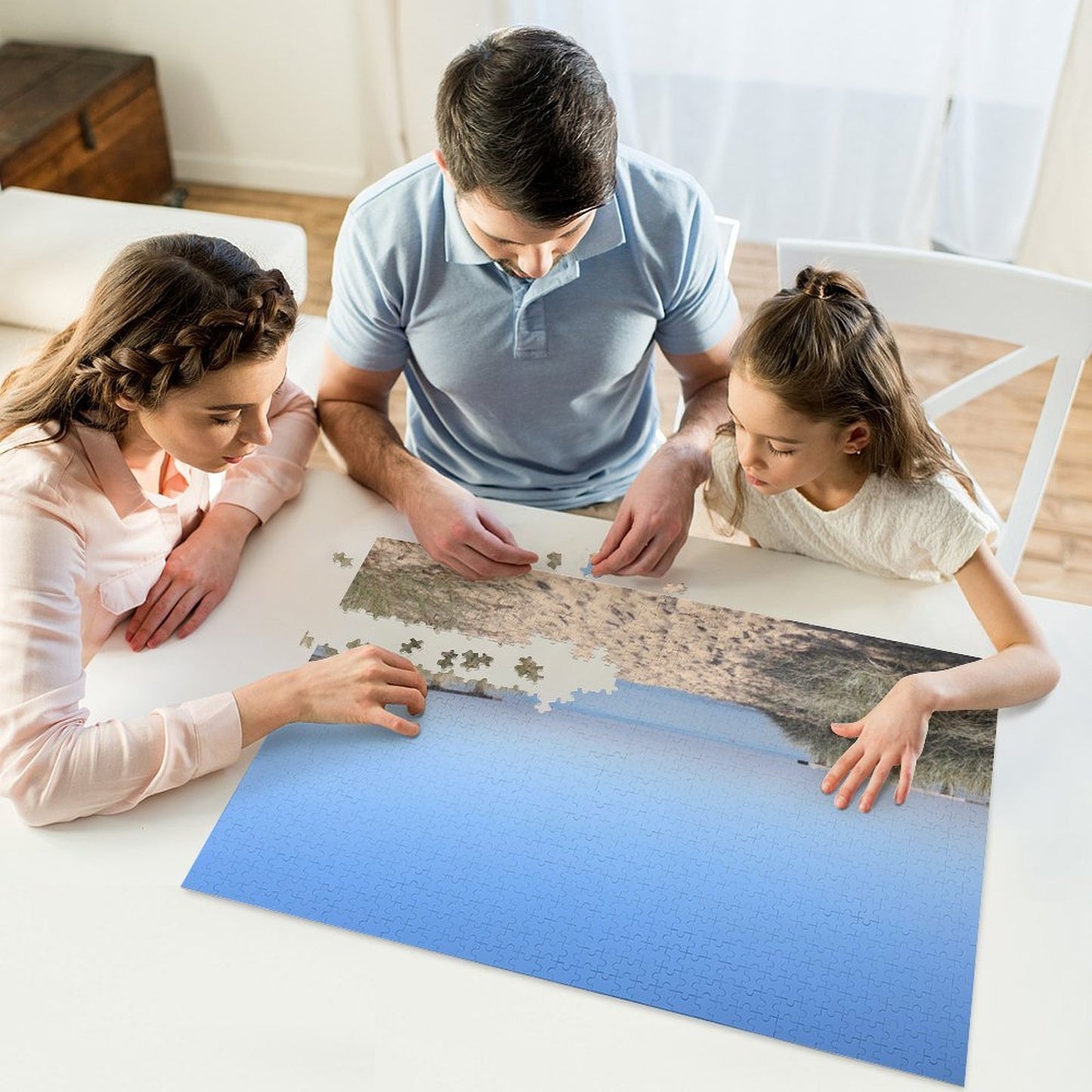 Port Melbourne beach - 1000-Piece Jigsaw Puzzle