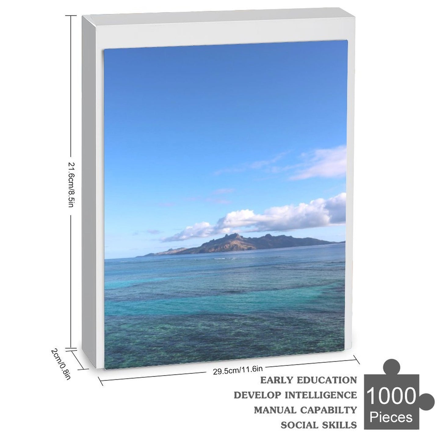 Waya Lookout, Yasawa Islands - 1000-Piece Jigsaw Puzzle