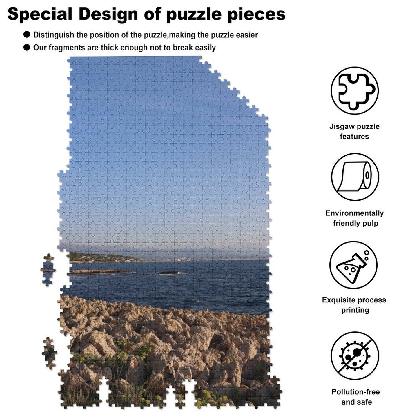 Sentier du Littoral, France - 1000-Piece Jigsaw Puzzle