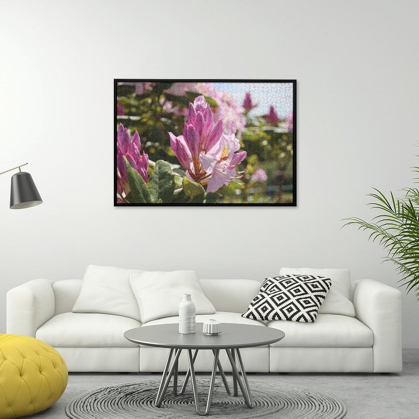 Pink azaleas - 1000-Piece Jigsaw Puzzle
