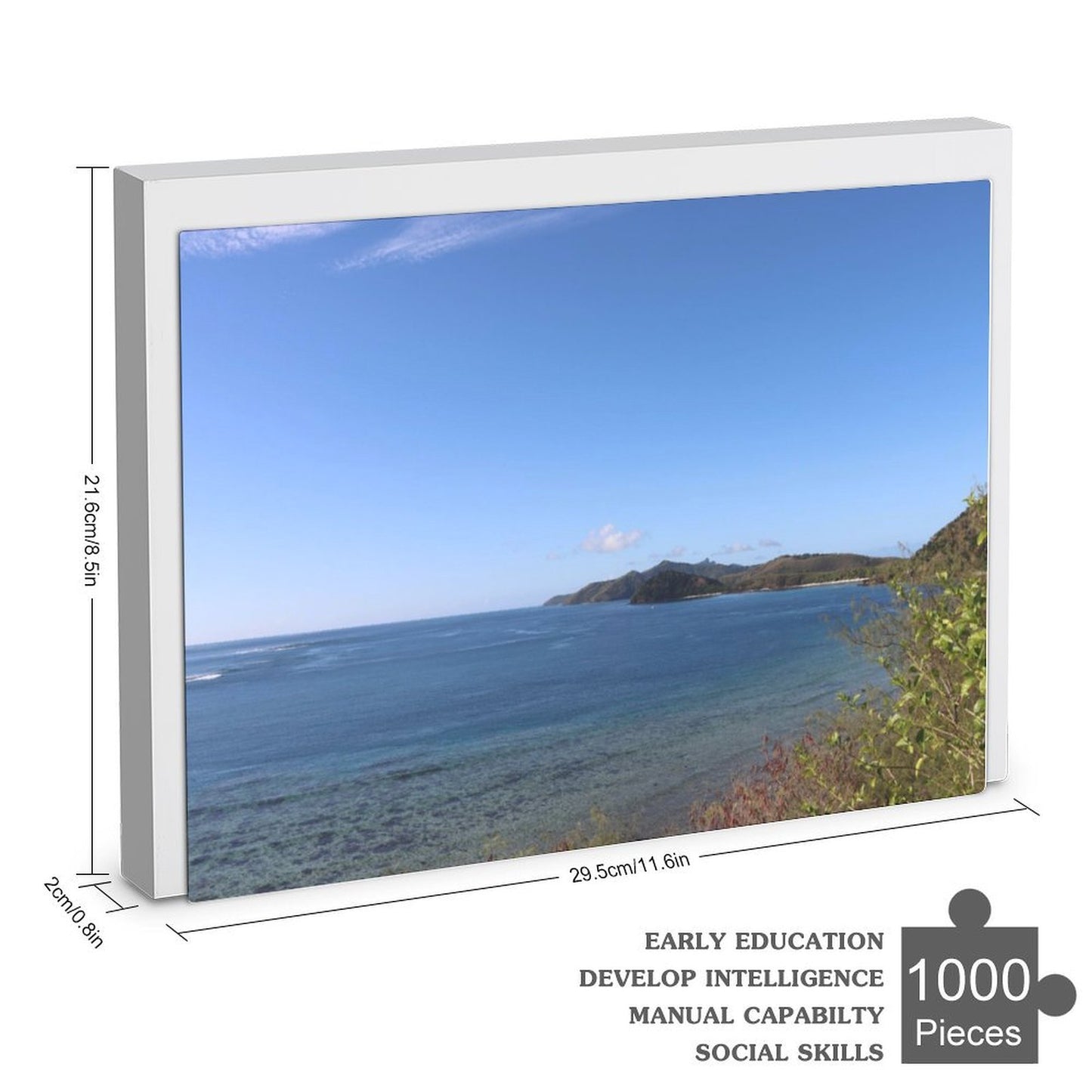 Naukacuvu Island Sunset Point - 1000-Piece Jigsaw Puzzle