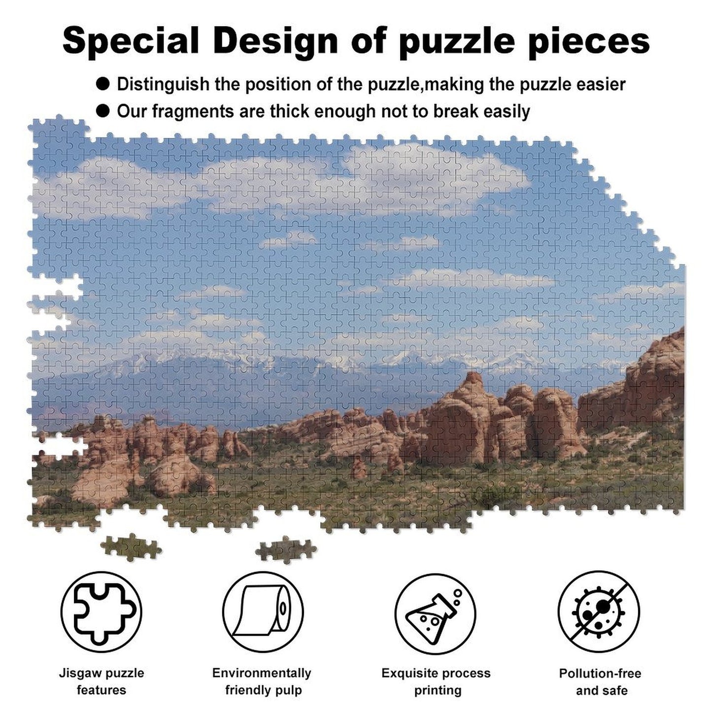 Arches National Park, Utah - 1000-Piece Jigsaw Puzzle