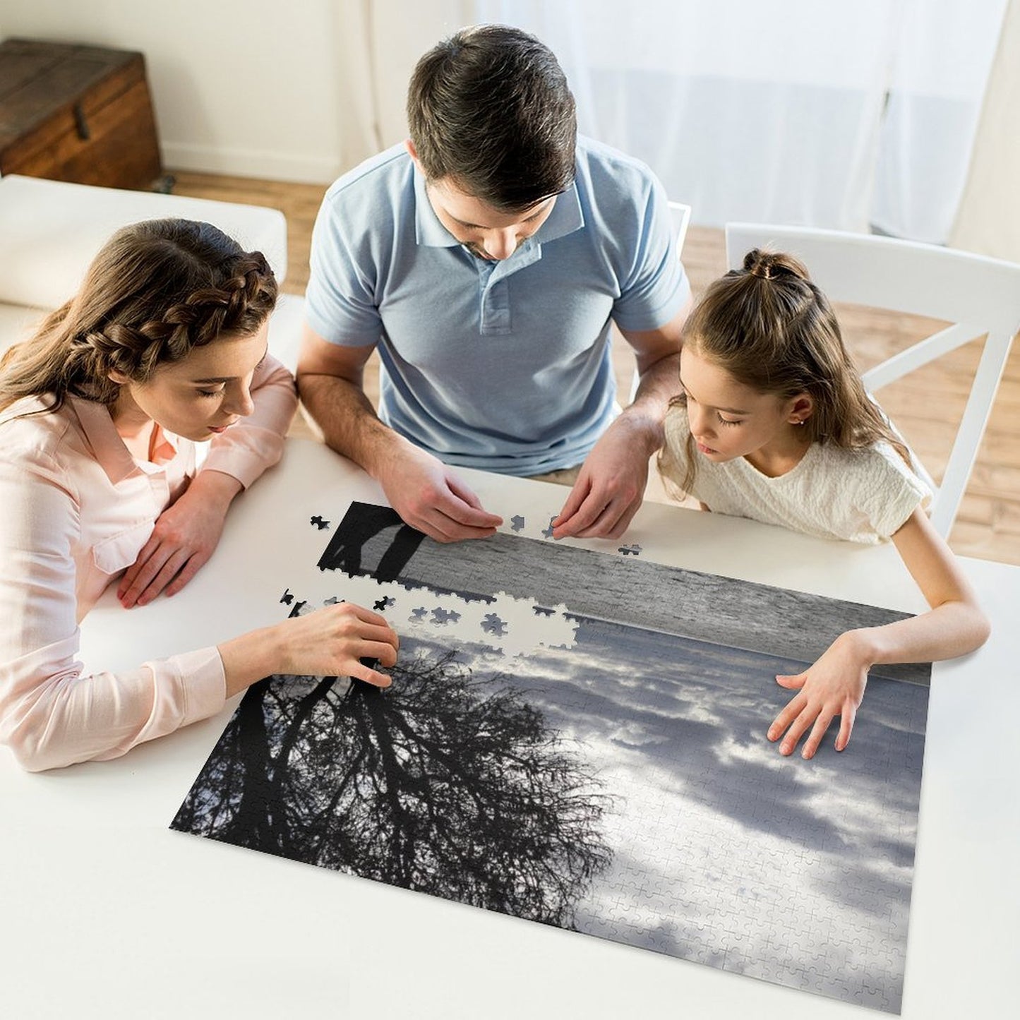 Melbourne in stormy weather - 1000-Piece Jigsaw Puzzle