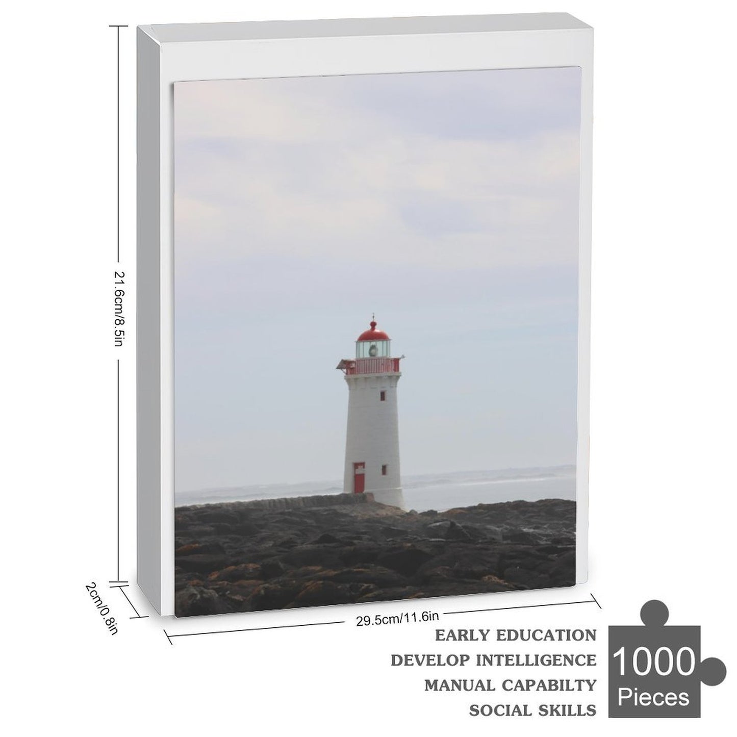 Lighthouse, Griffiths Island - 1000-Piece Jigsaw Puzzle