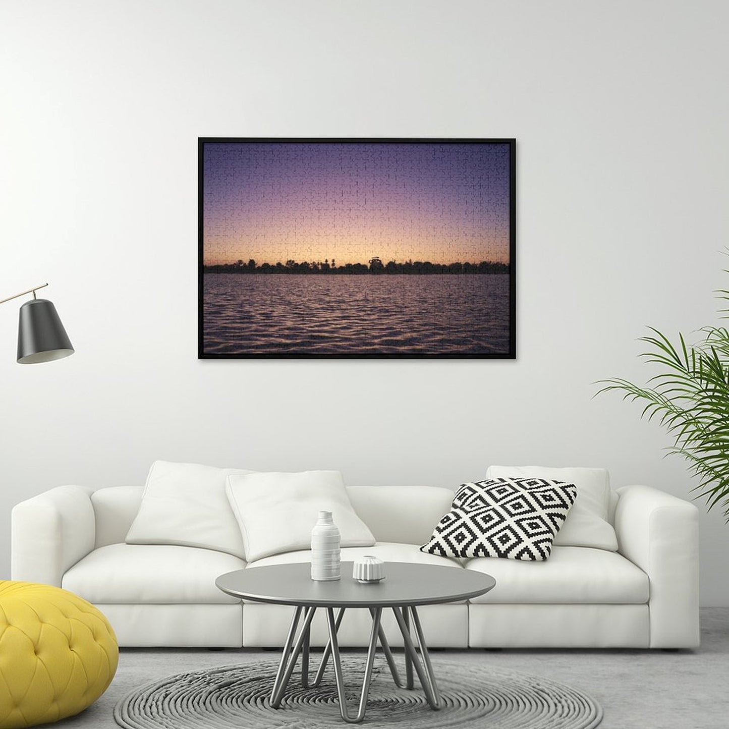 Sunset by the lake, Australia - 1000-Piece Jigsaw Puzzle