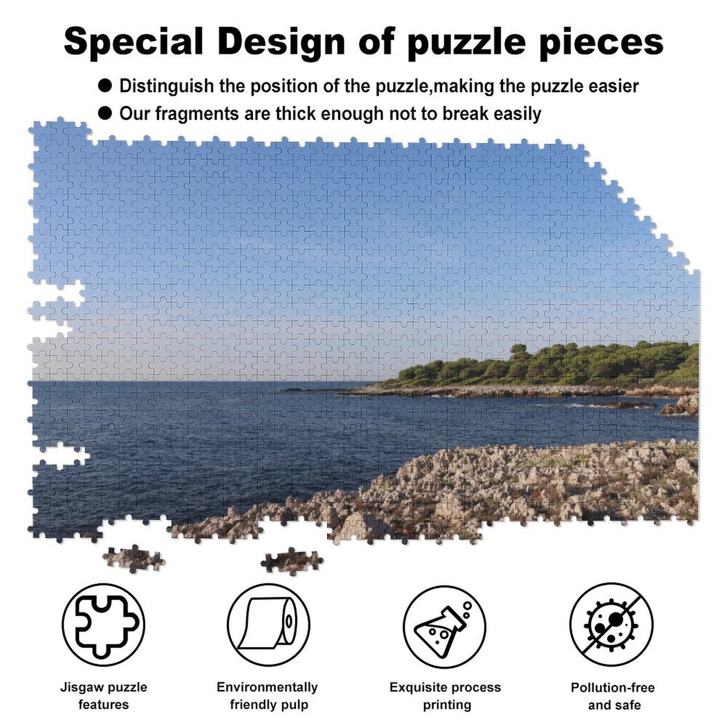 Sentier du Littoral, South of France - 1000-Piece Jigsaw Puzzle