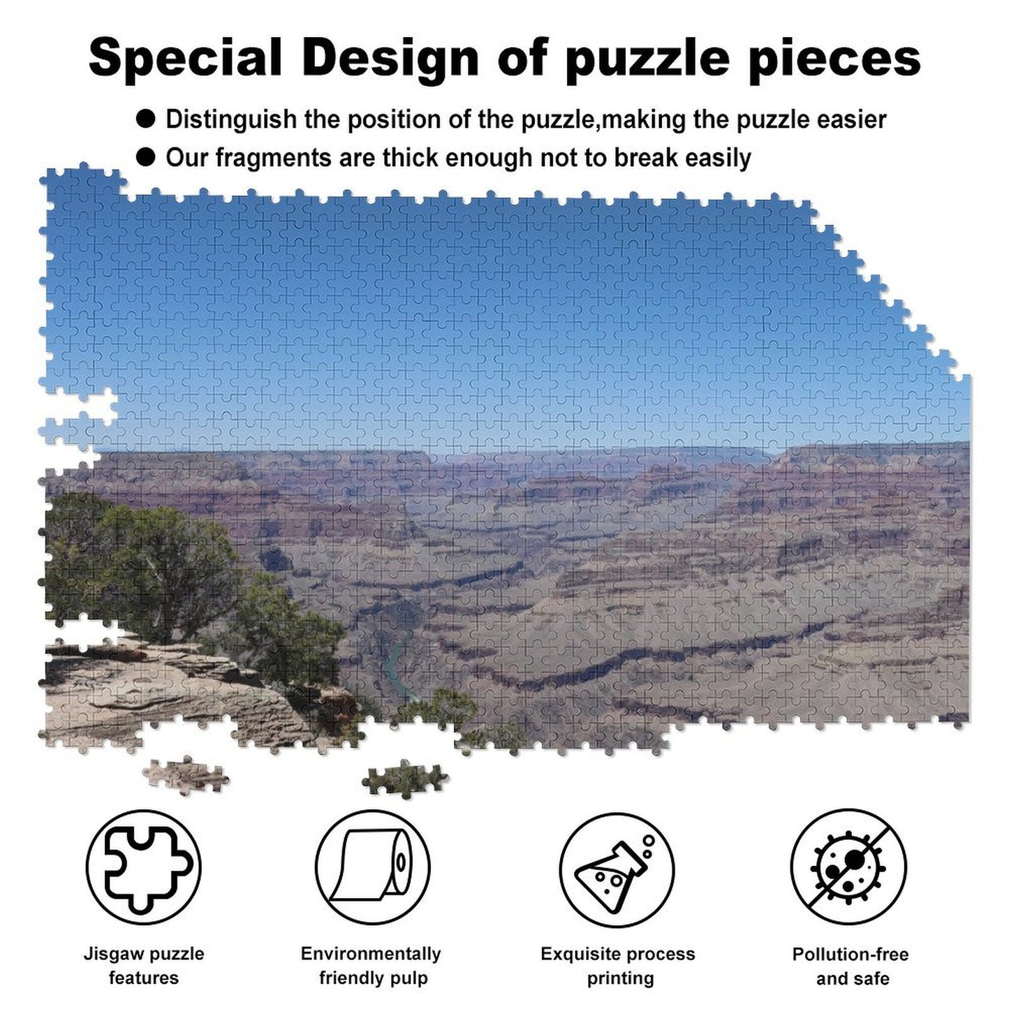 Grand Canyon, America - 1000-Piece Jigsaw Puzzle