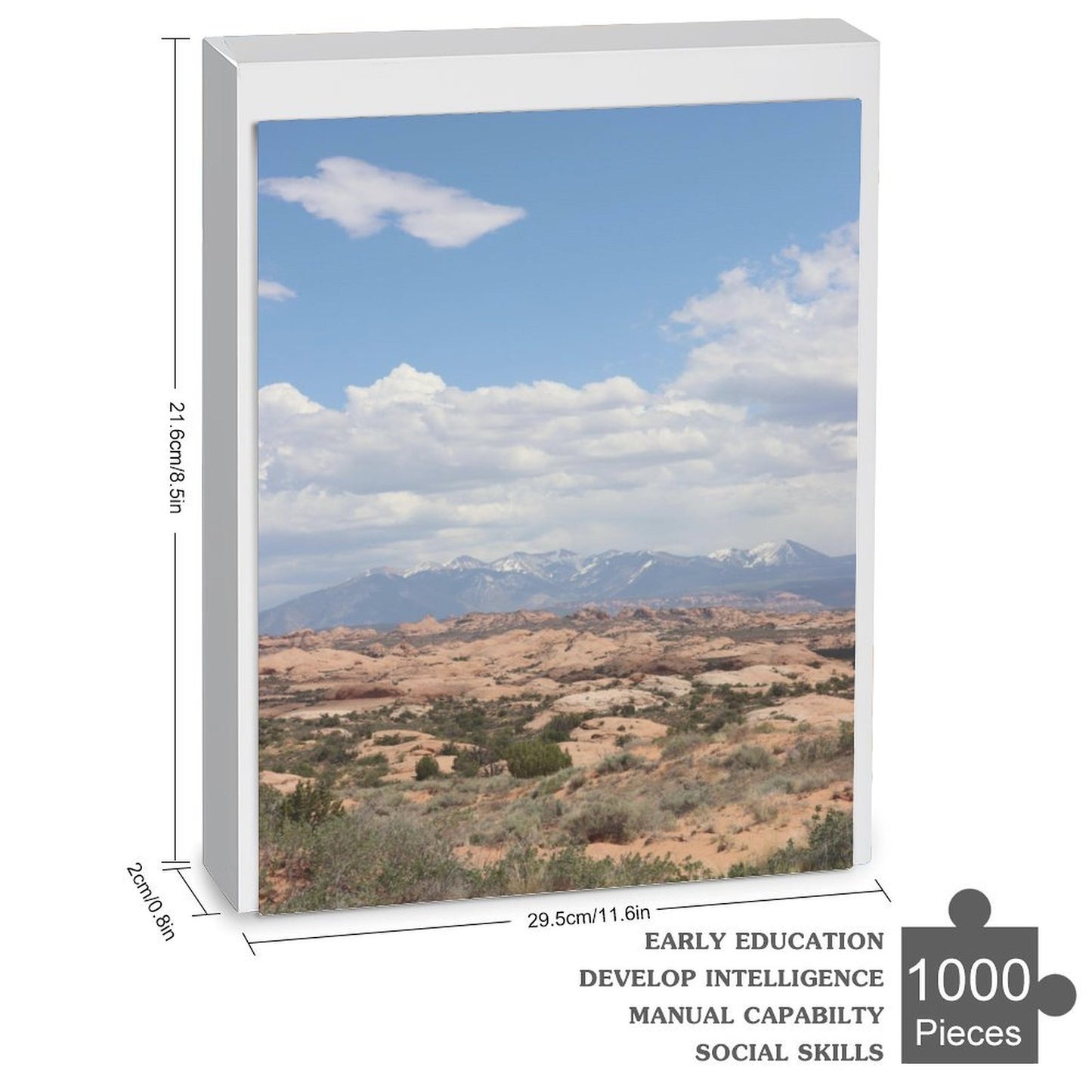 Petrified dunes - 1000-Piece Jigsaw Puzzle
